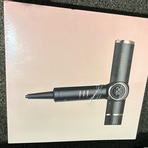 Black Hair Styling Tool with Digital Display - Pink Box